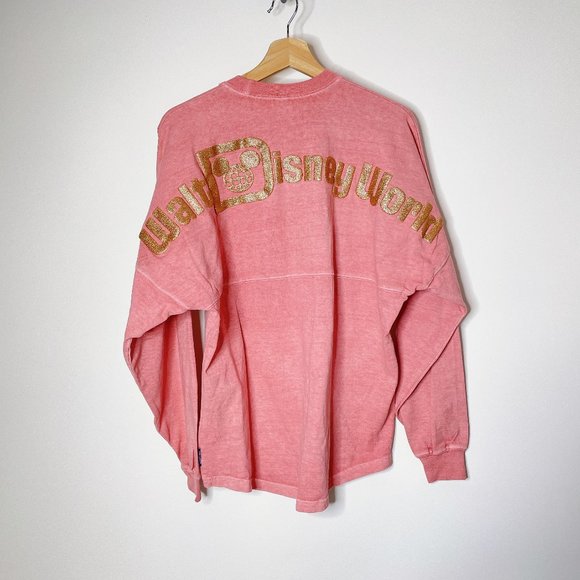 NEW 2021 Walt Disney World Briar Rose Gold Glitter Spirit Jersey Size XL - Picture 5 of 10